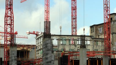 Auftragseingang im Bauhauptgewerbe im November kräftig gestiegen