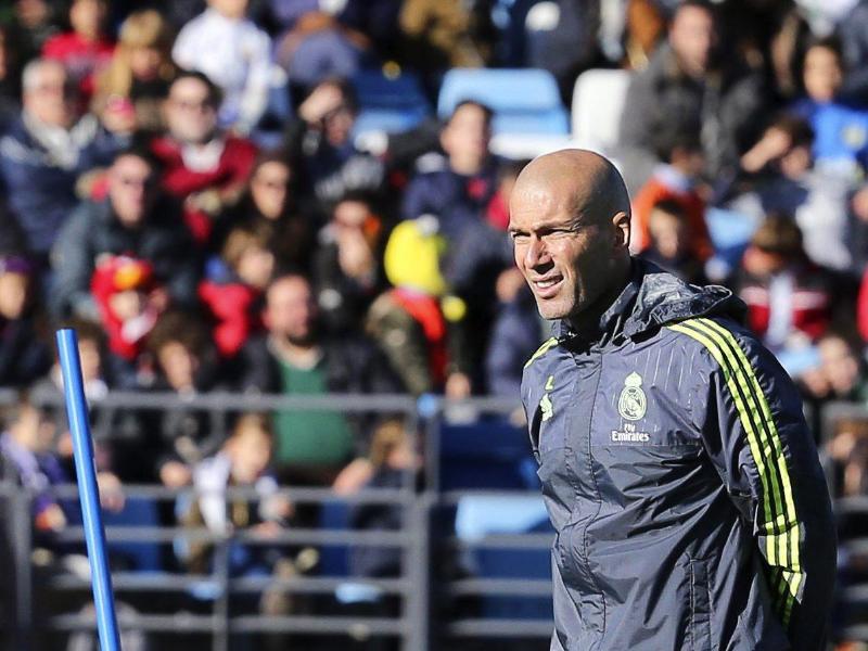 Skepsis und Hoffnung bei Real vor Zidanes Trainer-Debüt
