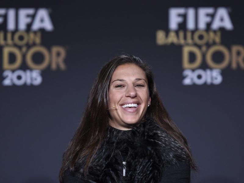 Carli Lloyd neue Weltfußballerin – Glückliche Šašić