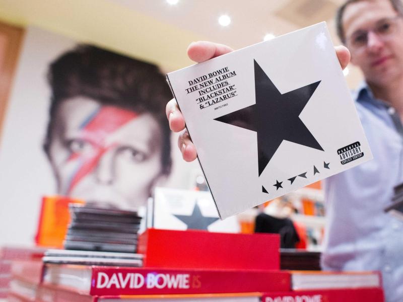 David Bowie auf Platz eins der US-Charts