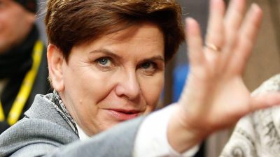 Wegen EU-Kritik: Polens Regierungschefin Szydlo spricht im Europaparlament vor