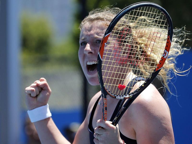 Anna-Lena Friedsam bei Australian Open in Runde drei