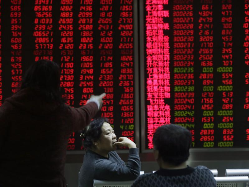 Erneut Kursverluste an Chinas Börsen