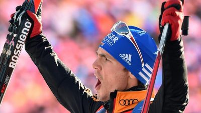 Schempp gewinnt Biathlon-Sprint in Antholz
