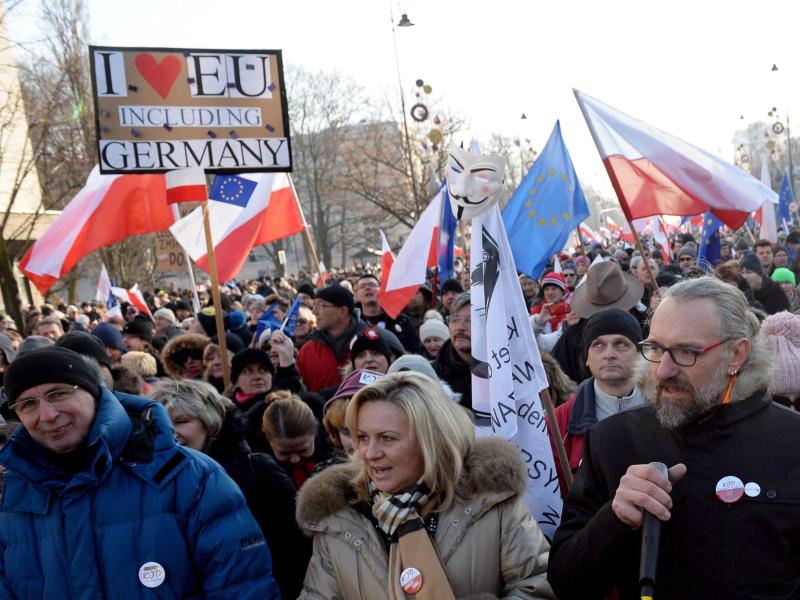 Landesweite Proteste in Polen: «Wir sind keine Revolutionäre»