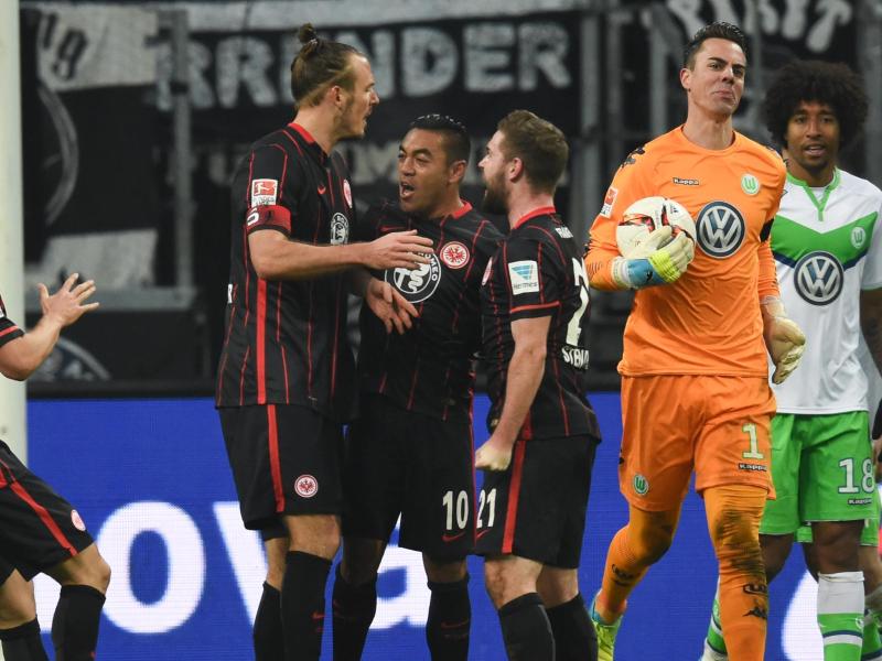 Drei Tore von Meier: Frankfurt schlägt VfL Wolfsburg