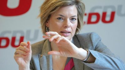 CDU-Vizechefin Klöckner: Union schürt Politikverdrossenheit