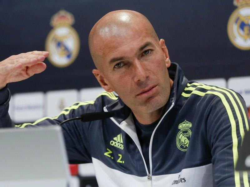 Zidane glaubt trotz Rückschlag an Titelchance
