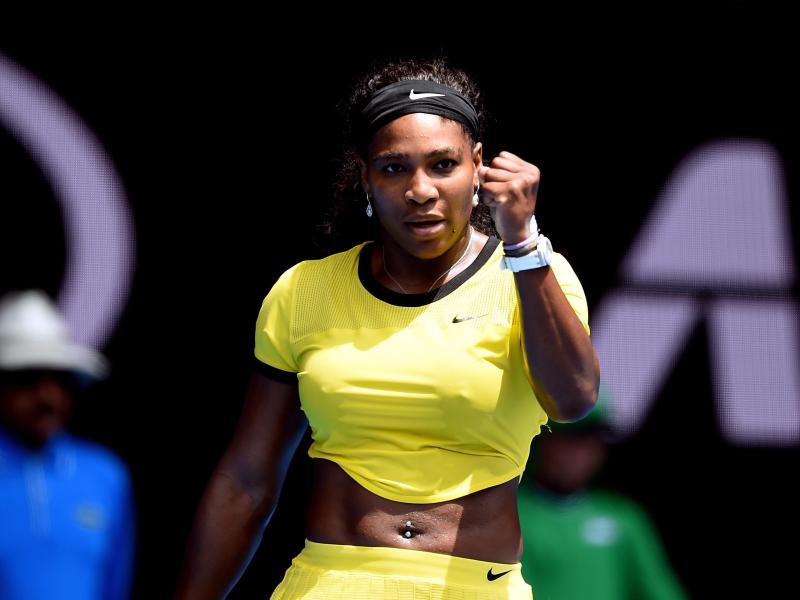 Serena Williams nach Sieg gegen Scharapowa im Halbfinale