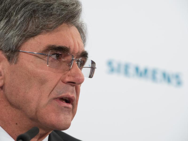 Siemens-Chef überrascht Anleger
