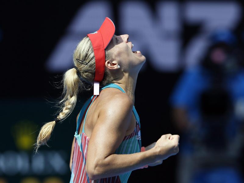 Angelique Kerber im Finale der Australian Open