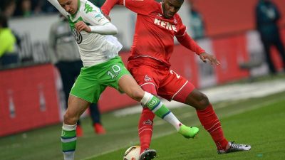 Kölns Modeste schießt Wolfsburg noch tiefer in die Krise