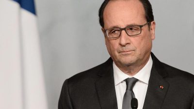 Hollande rechnet in Buch mit Macron ab