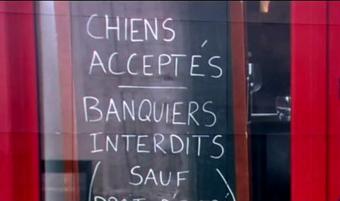 Protestaktion: Pariser Lokal verbietet Bankern Eintritt