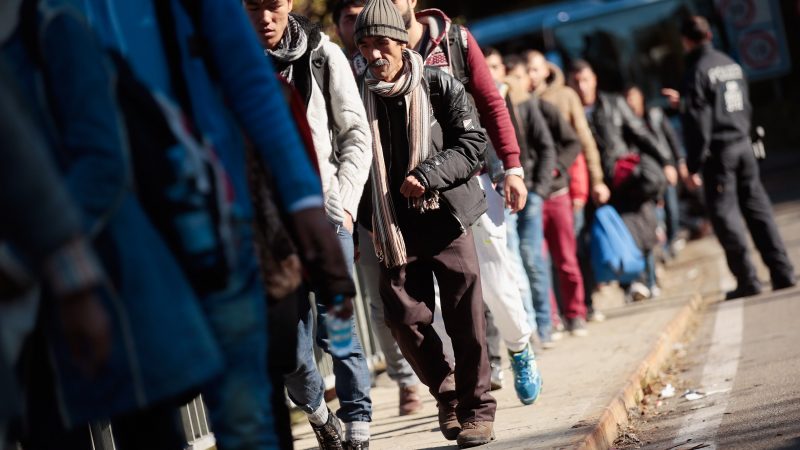 Im Jahr 2016 zogen offiziell 500.000 Menschen nach Deutschland