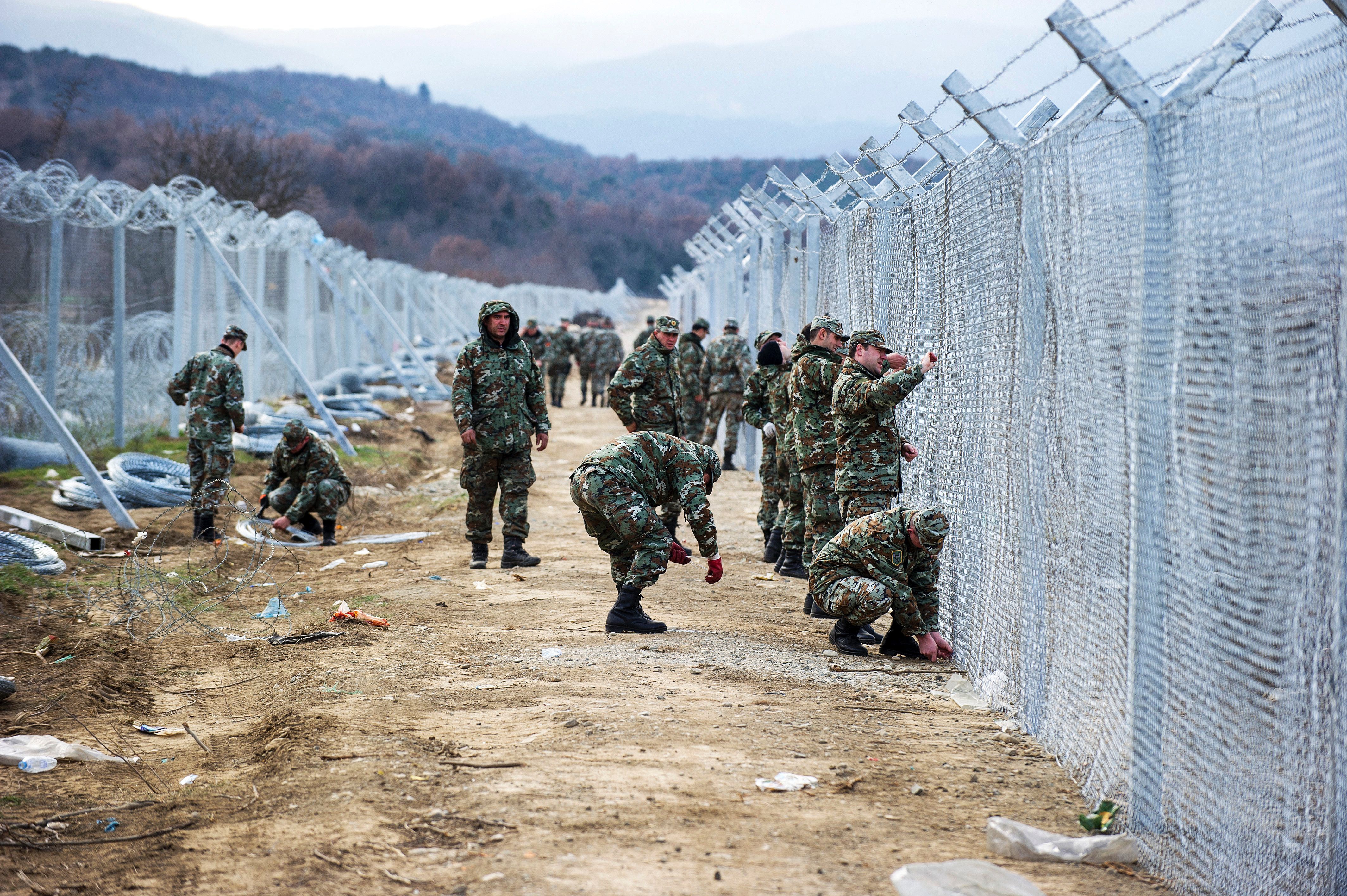 Grenzschließung: Österreich bietet Mazedonien Soldaten zur Grenzsicherung an