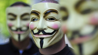 Anonymous greift Regierungs-Webseite an