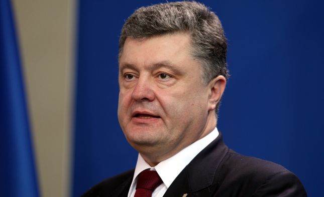Poroschenko sieht steigende „Gefahr eines offenen Kriegs“