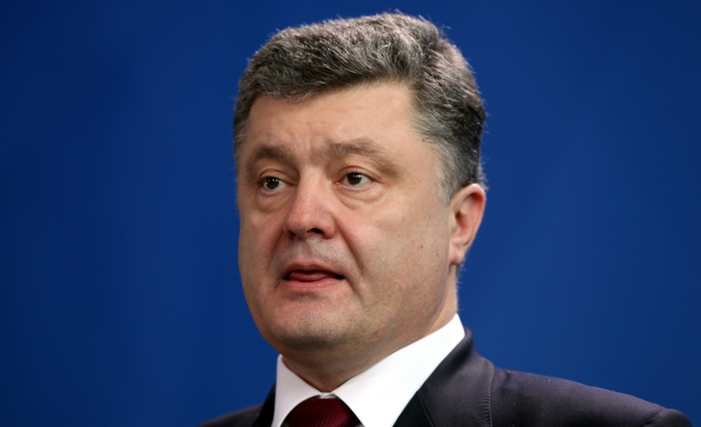 Ukraine: Poroschenko fordert Regierungschef zum Rücktritt auf