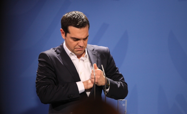 Flüchtlingspolitik: Tsipras droht mit Blockade von EU-Beschlüssen