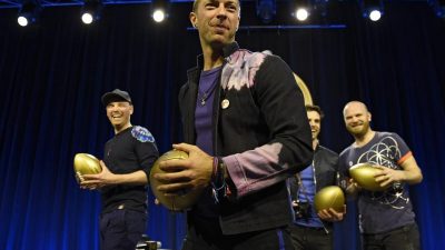 Super Bowl: Coldplay hoffen auf unvergesslichen Auftritt