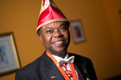Angekommen: Der Öcher Karnevalsjeck Balam Byarubanga