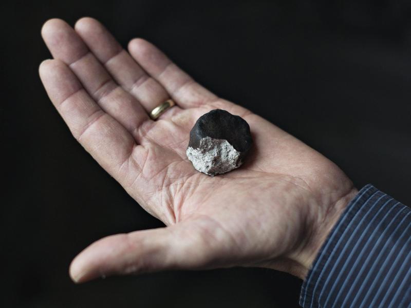 Groß wie ein Golfball: Familie entdeckt Meteoriten-Teil