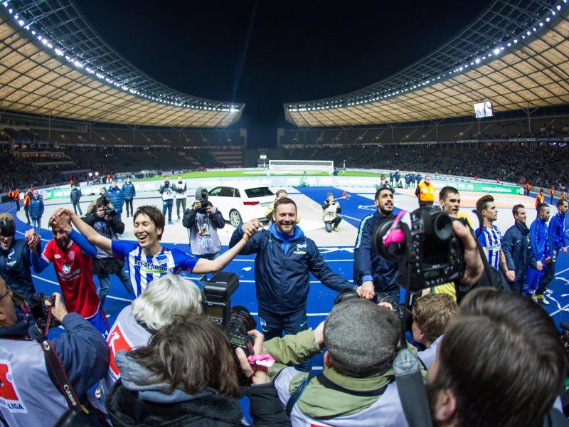 Hertha BSC: Noch zwei Schritte bis zum Pokal-Finale