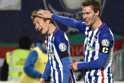 Rotwein und freche Grüße: Hertha freut sich auf den BVB