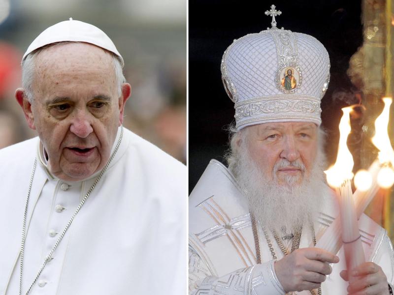 Historische Begegnung: Papst trifft russischen Patriarch