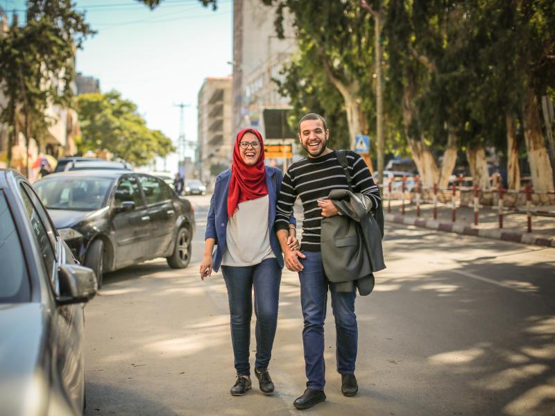 Für eine gemeinsame Zukunft: Crowdfunding für eine Hochzeit in Gaza