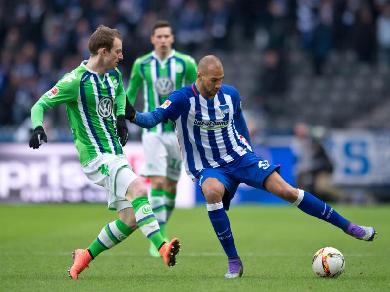 Wolfsburg weiter auswärts glücklos: 1:1 bei Hertha BSC