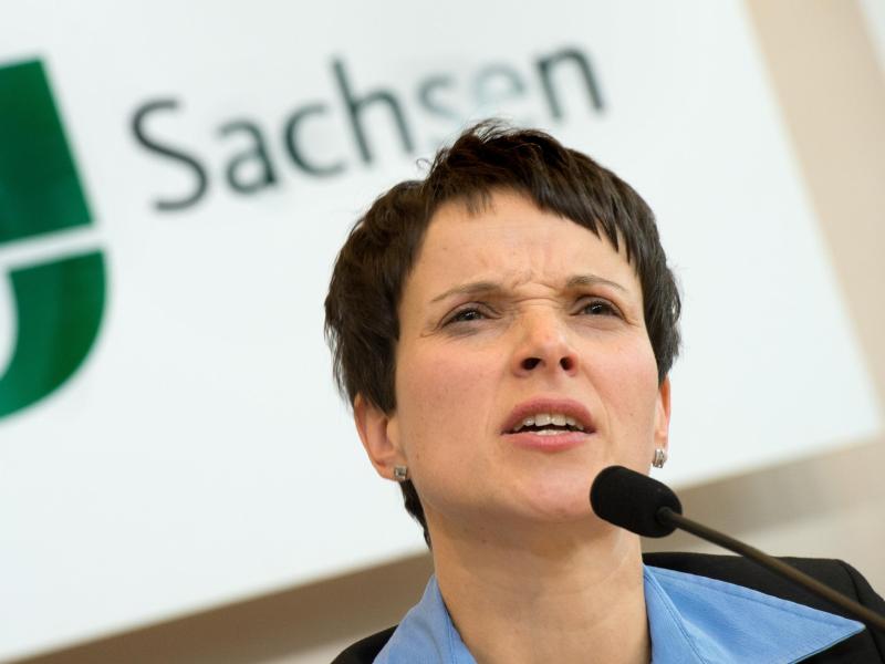 Frauke Petry: Gegner in Sachsen wollen ihre Direktkandidatur verhindern
