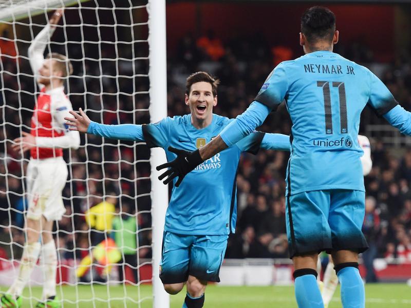 Arsenal unterliegt Barcelona 0:2 – Messi trifft doppelt