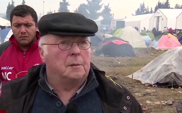 Norbert Blüm zeltet in Idomeni – nennt Zustände „Schande für Europa“