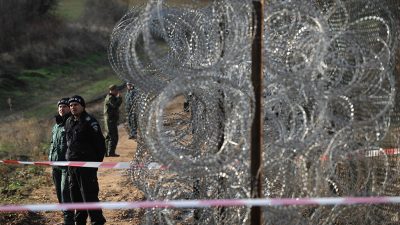 Bulgarien möchte Stacheldrahtzaun zu Griechenland im Süden bauen