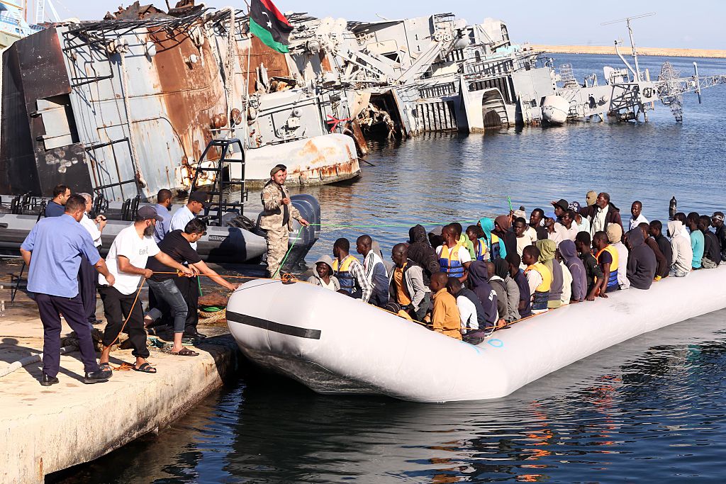 800.000 Flüchtlinge in Libyen warten auf Weiterreise