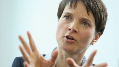 Petry nach Türkei-Enthüllung: „Bundesregierung finanziert sehenden Auges islamistischen Terror“