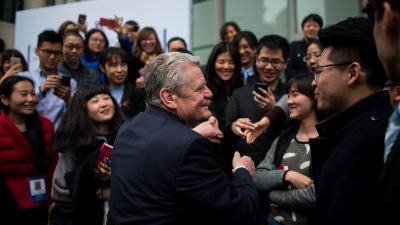 Gauck trifft Christen und Muslime in China