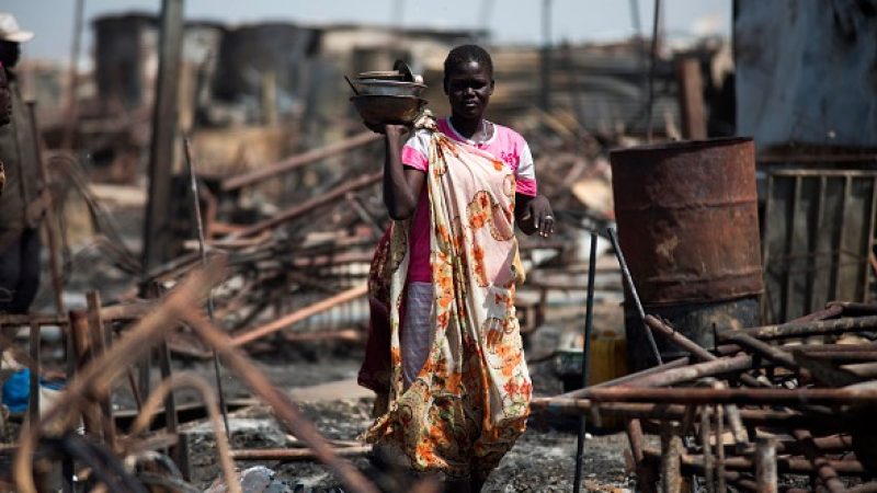 Krieg und Hunger treiben zehntausende Südsudanesen in die Flucht