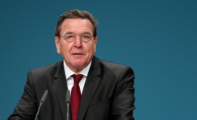 Altkanzler Schröder an Wolfgang Schäuble: Die „schwarze Null“ muss weg