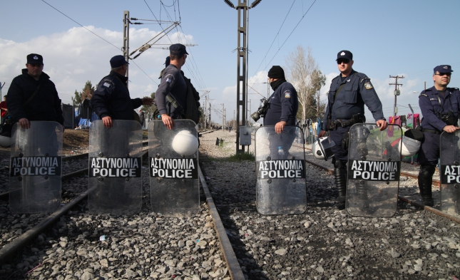 Bundespolizei rechnet mit Gewalt an griechisch-mazedonischer Grenze