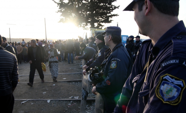 Frontex: EU-Staaten sollen mehr Polizisten für Griechenland bereitstellen