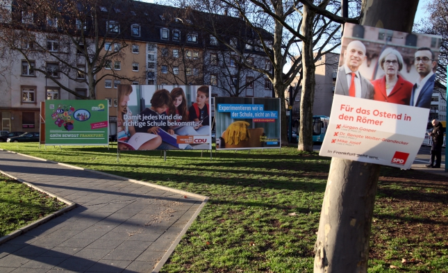 Kommunalwahl in Hessen: Wahlbeteiligung in Frankfurt geht zurück