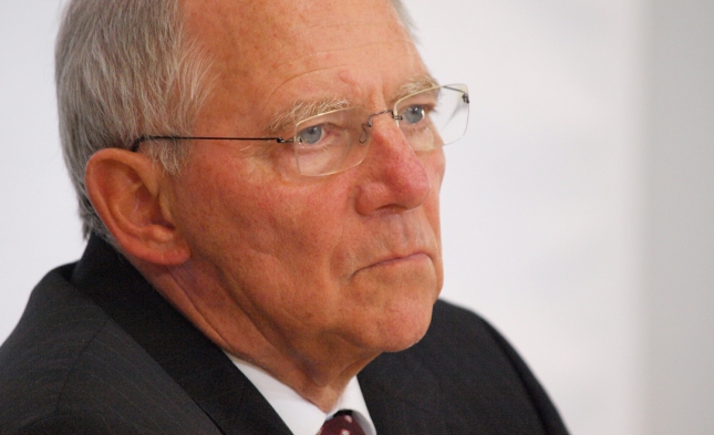 Schäuble wehrt sich in Brief gegen Begehrlichkeiten seiner Kollegen