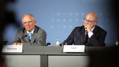 Schäuble sorgt sich vor zu hohen Lohnabschlüssen