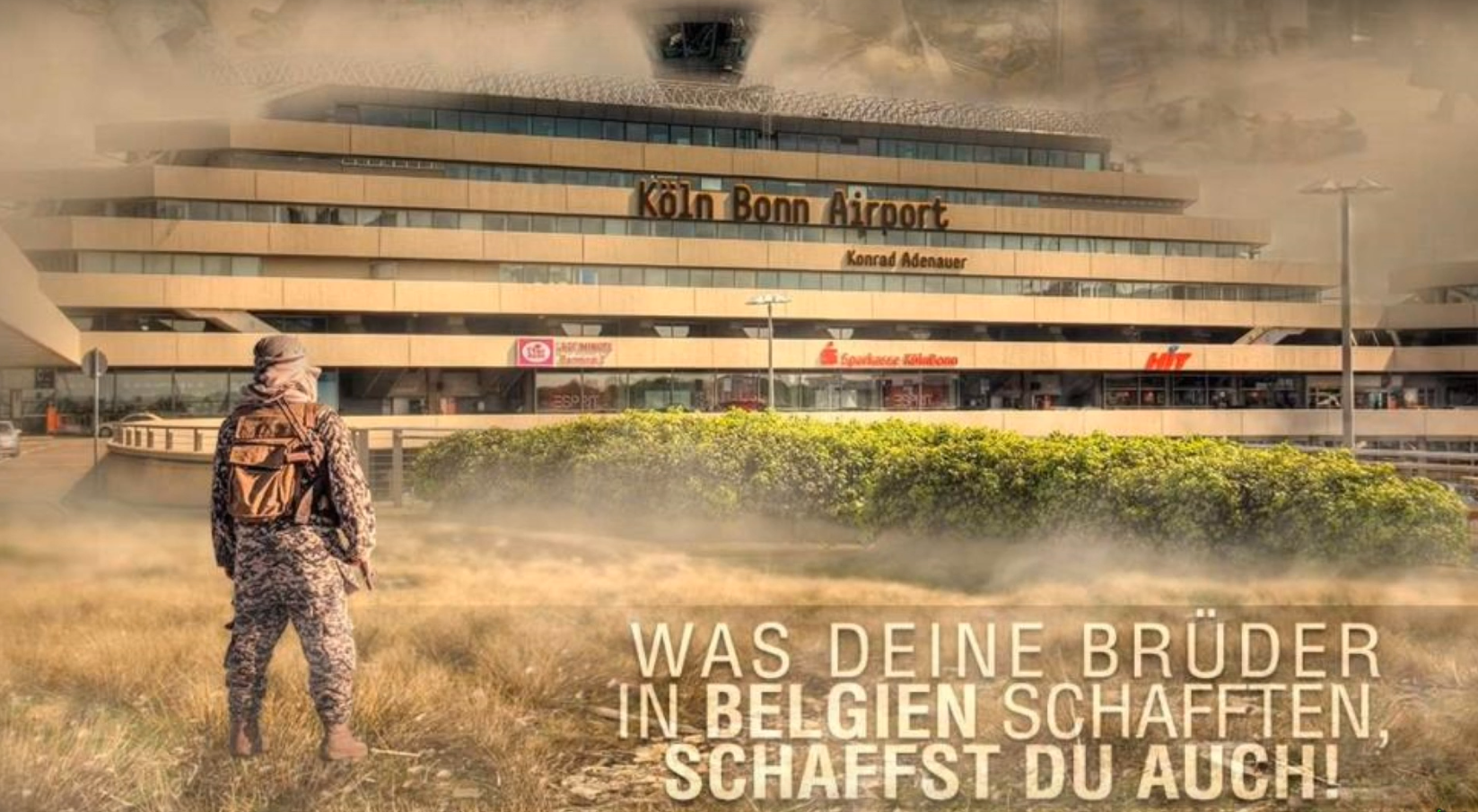 ISIS ruft zu Anschlag auf Kölner Flughafen auf