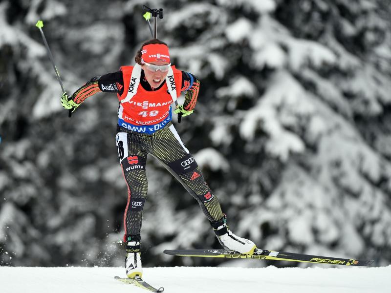 Dahlmeier holt Sprint-Bronze bei Biathlon-WM