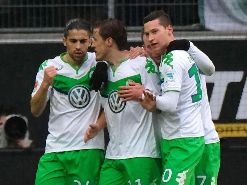 Glücklicher Wolfsburger 2:1-Sieg gegen Mönchengladbach