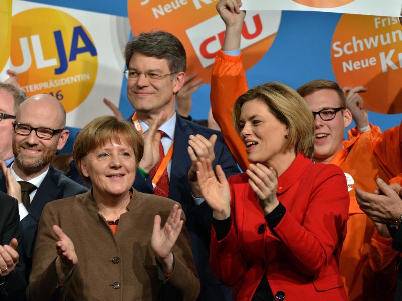 Merkel mit Blick auf die Landtagswahl in Rheinland-Pfalz: „Noch ist alles offen“